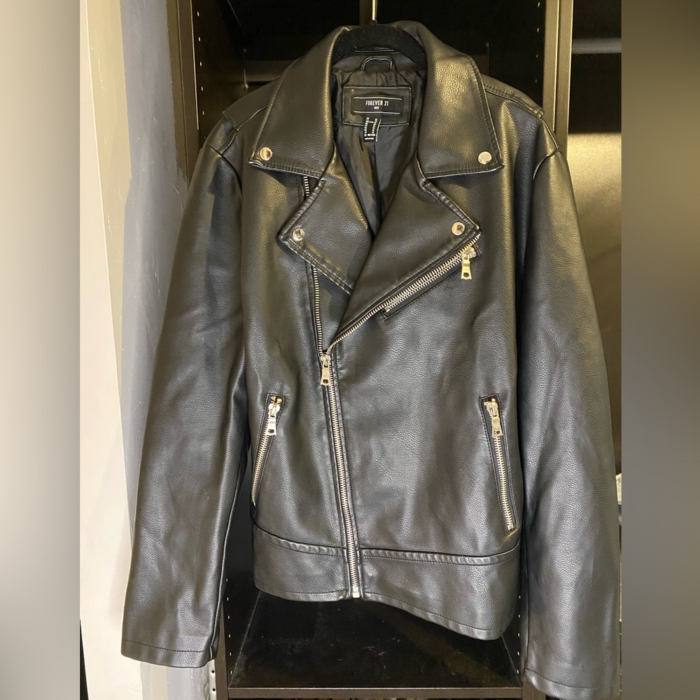 Forever 21 perfecto men’s jacket